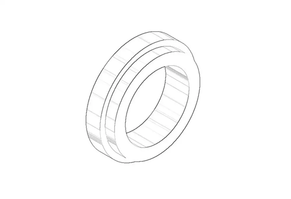 DORNBRACHT Rosette ERSATZTEILE 092810041 D. 18,5 x 4,5 mm Chrom, 092810041-00 Galeriebild 1